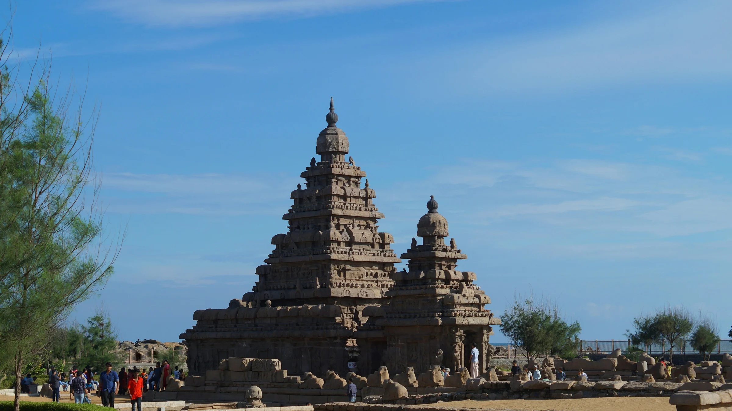 Der Ufertempel von Mamallapuram
