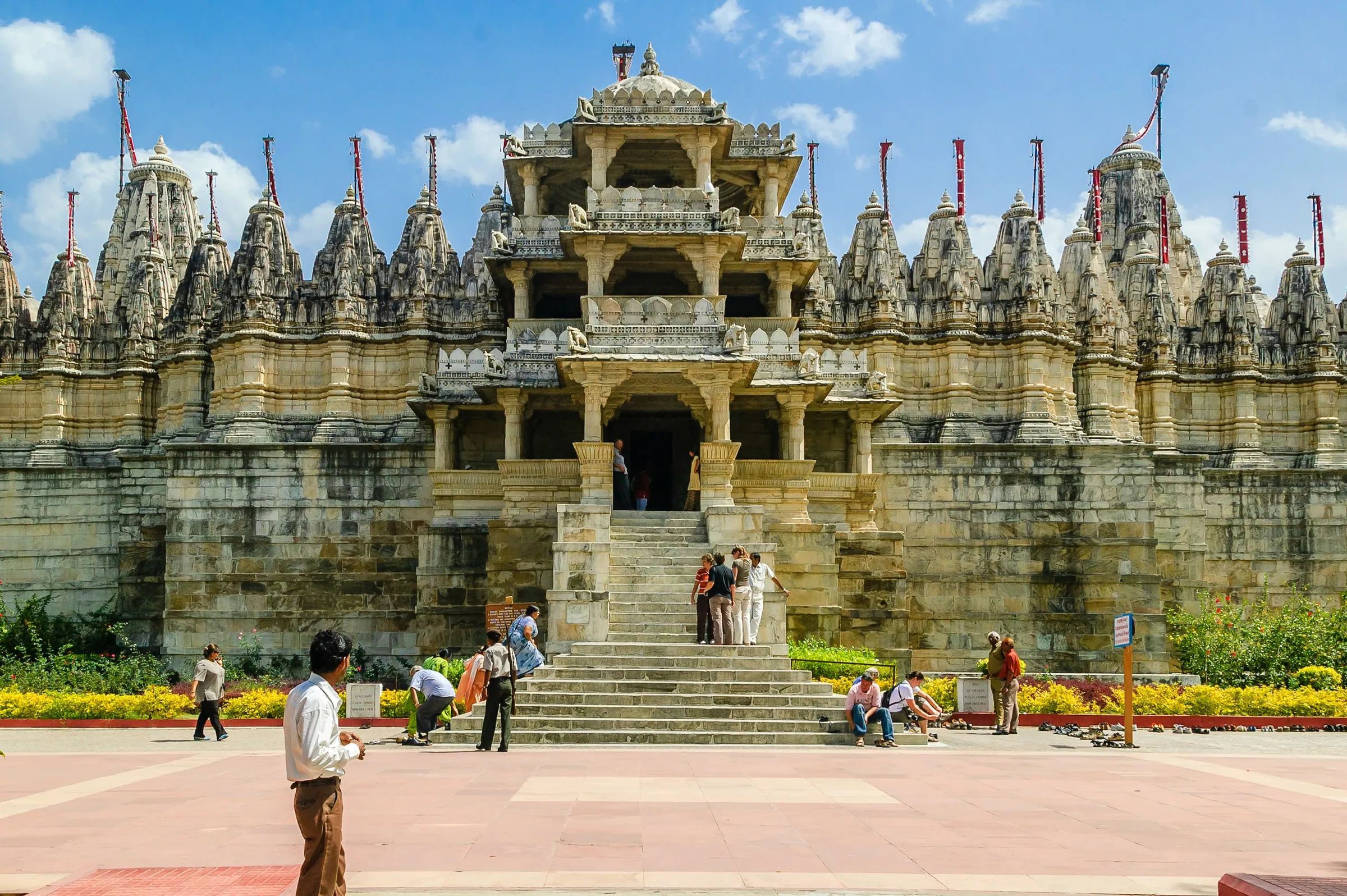 The Jain temple at Ranakpur